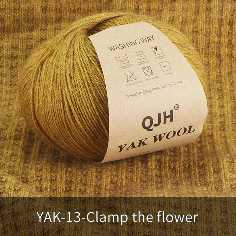 300gram Natural Mongolian Yak Wool Down Organic Mongolian Premium Yak Wool Yarn DIY Handmand Undyed Natural Colour Yarn