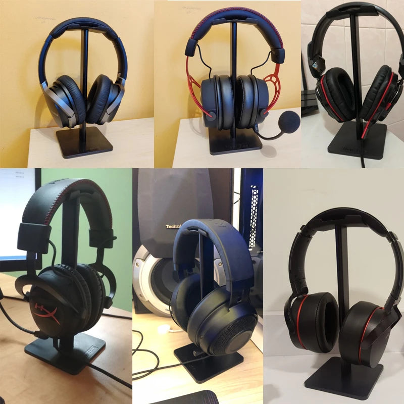 New Bee Z1 Aluminium Alloy Headphone Stand Holder Gaming Headset Stand Rack Desktop Organizer Display Earphone Hanger Bracket