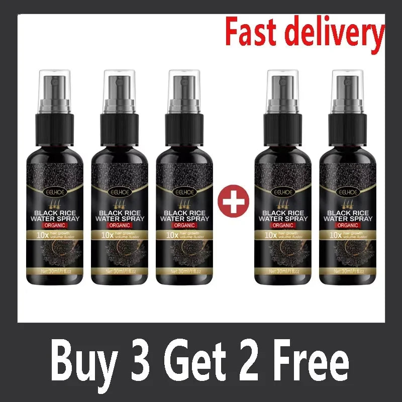 Gray White Hair Treatment Serum Cover White Hair To Black Natural Color Repair Spray Anti Loss Hair Restore Healthy Care
