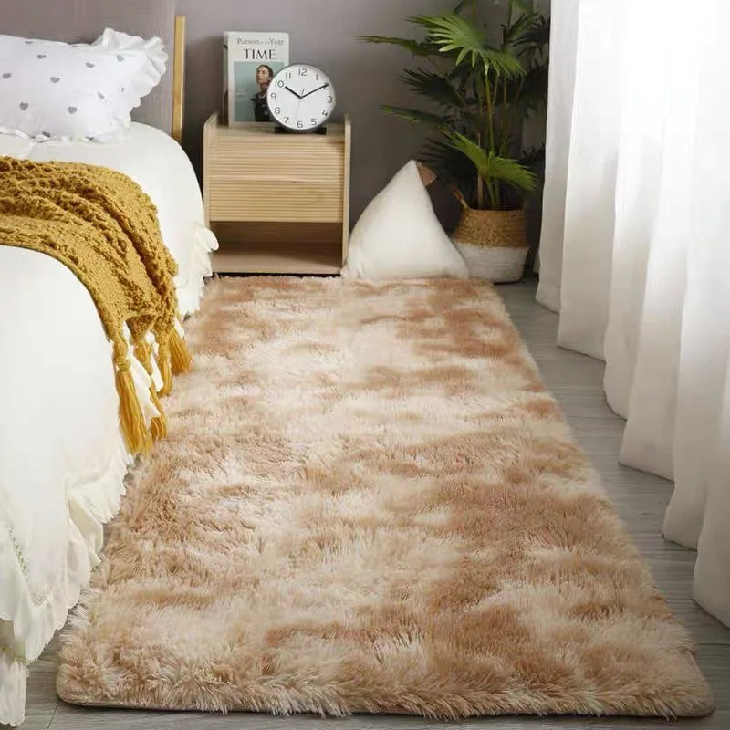 Plush Carpet For Living Room Sofa Floor Cushions Modern Soft Fluffy Home Rug For Children's Bedroom Play Carpet Christmas Gifts