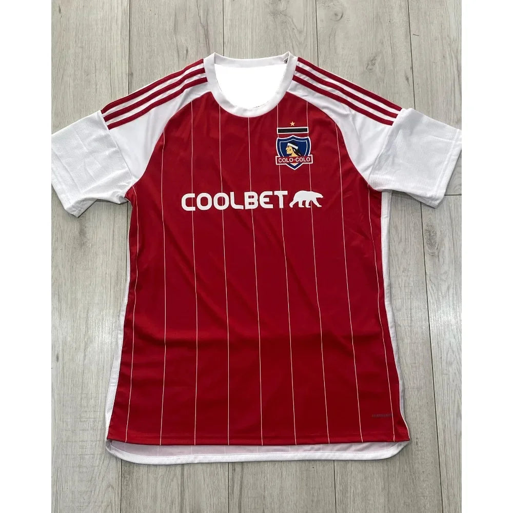 2025 New Men's Quick-drying T-shirt Chile Football Club Colo-colo Fashion 3D Printed Short-sleeved Comfortable Casual T-shirt
