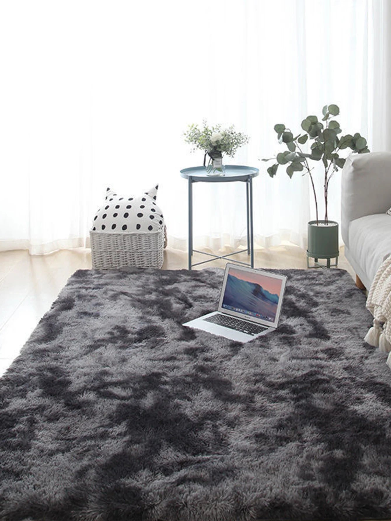 Plush Carpet For Living Room Sofa Floor Cushions Modern Soft Fluffy Home Rug For Children's Bedroom Play Carpet Christmas Gifts