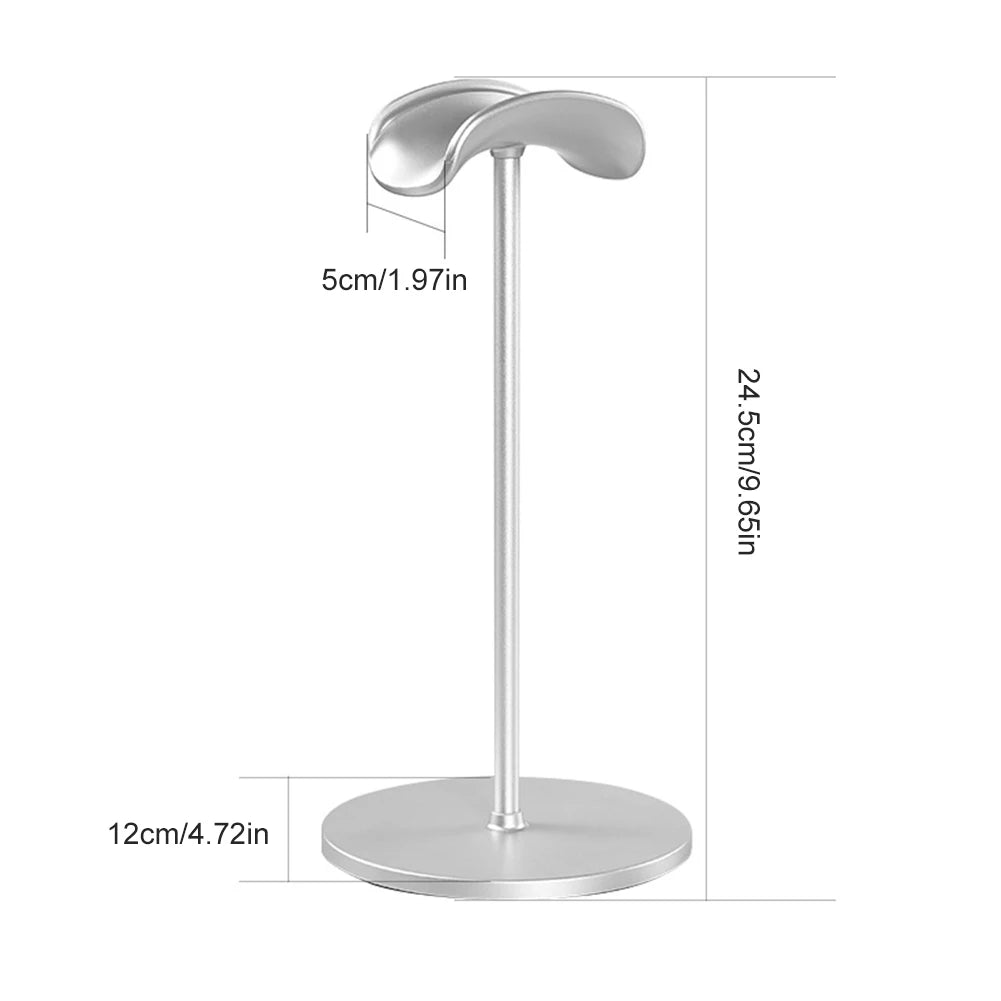 Universal Headphone Stand Rack Space Desktop Organizer Earphone Mount Hanger Headset Display Stand Headset Gaming Hanger Support