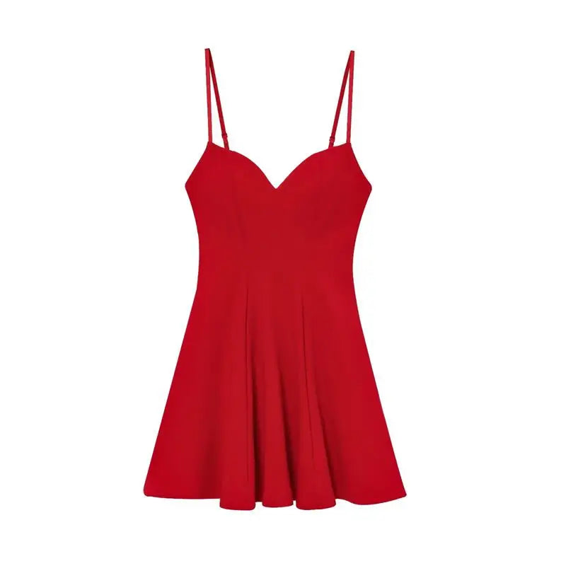 Dresses Summer Women's 2025 New Chic Slim Tube Top Elegant Mini Camisole Women's Dress Street Fashion Youth Holiday Dress