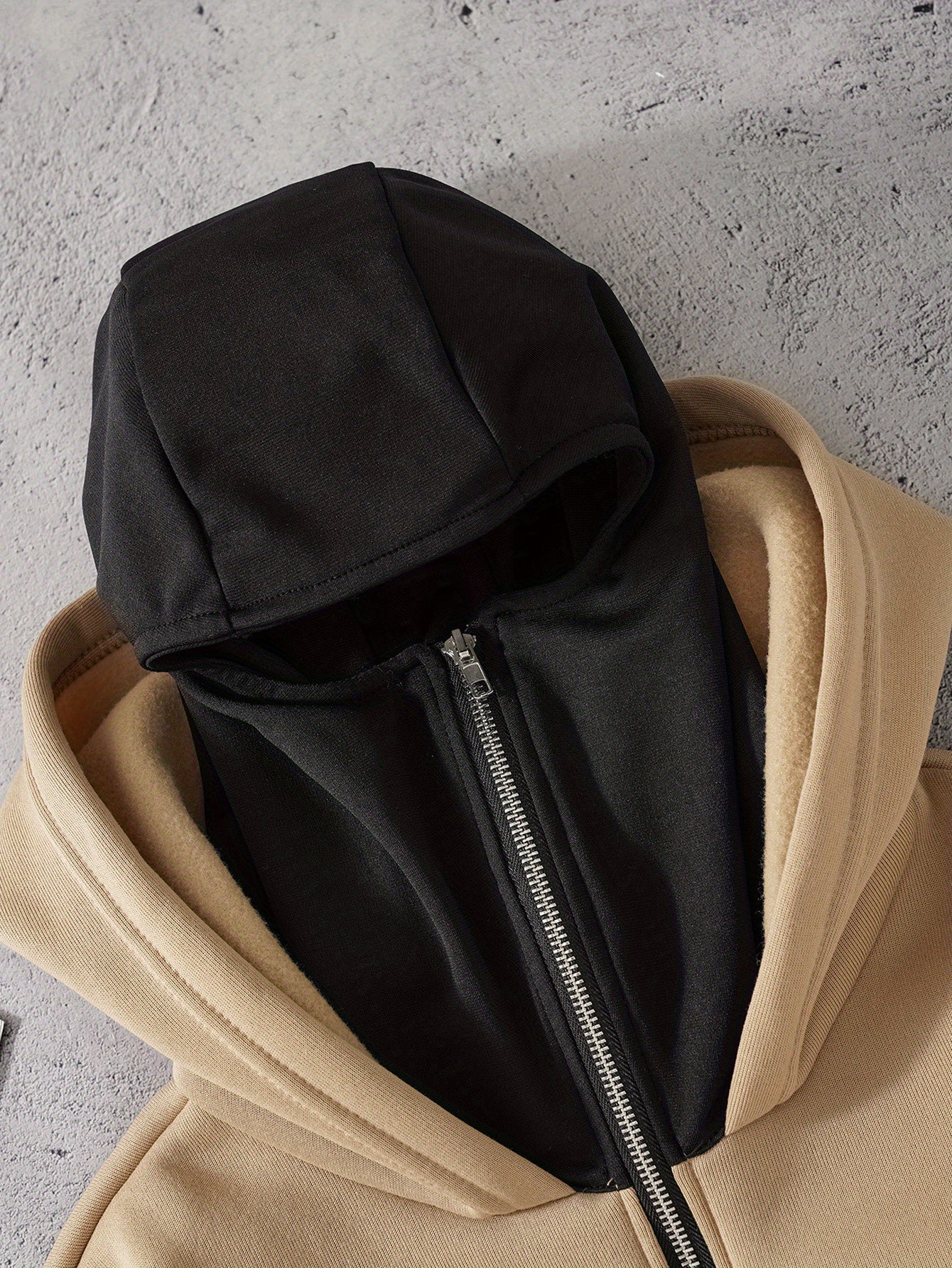 Women's fashion casual creative printed pattern s balaclava jacket and cuff drawstring s pants set, autumn and winter season items, Warm Suits For Women, Proper Winter Long Jacket Tracksuit For Women, Winter Suit For Women, W