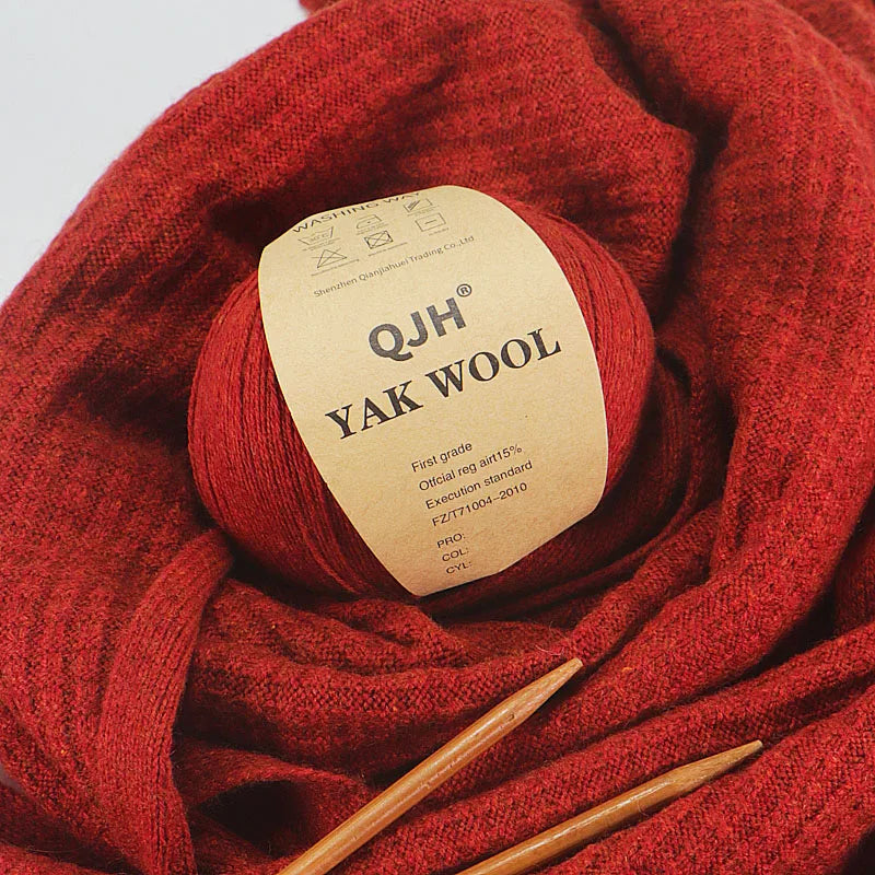 300gram Natural Mongolian Yak Wool Down Organic Mongolian Premium Yak Wool Yarn DIY Handmand Undyed Natural Colour Yarn