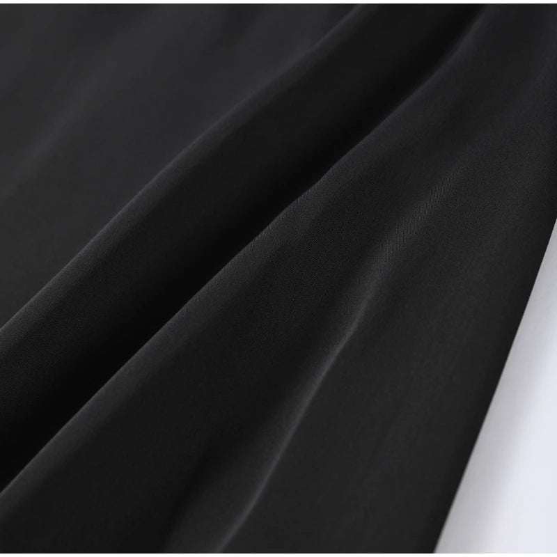 Fashion V-neck Backless Dip Hem Romantic Blouse Sexy Lace Hollow Out Slip Tops For Women Lady 2025 Summer Evening Party Tops