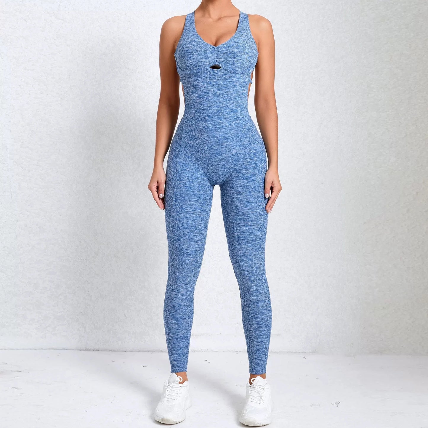 Sporty Jumpsuit Women Sportwear 2025 Workout Yoga Clothes Push Up Gym Set Women Sportswear Sport Outfit Fitness Overalls Black