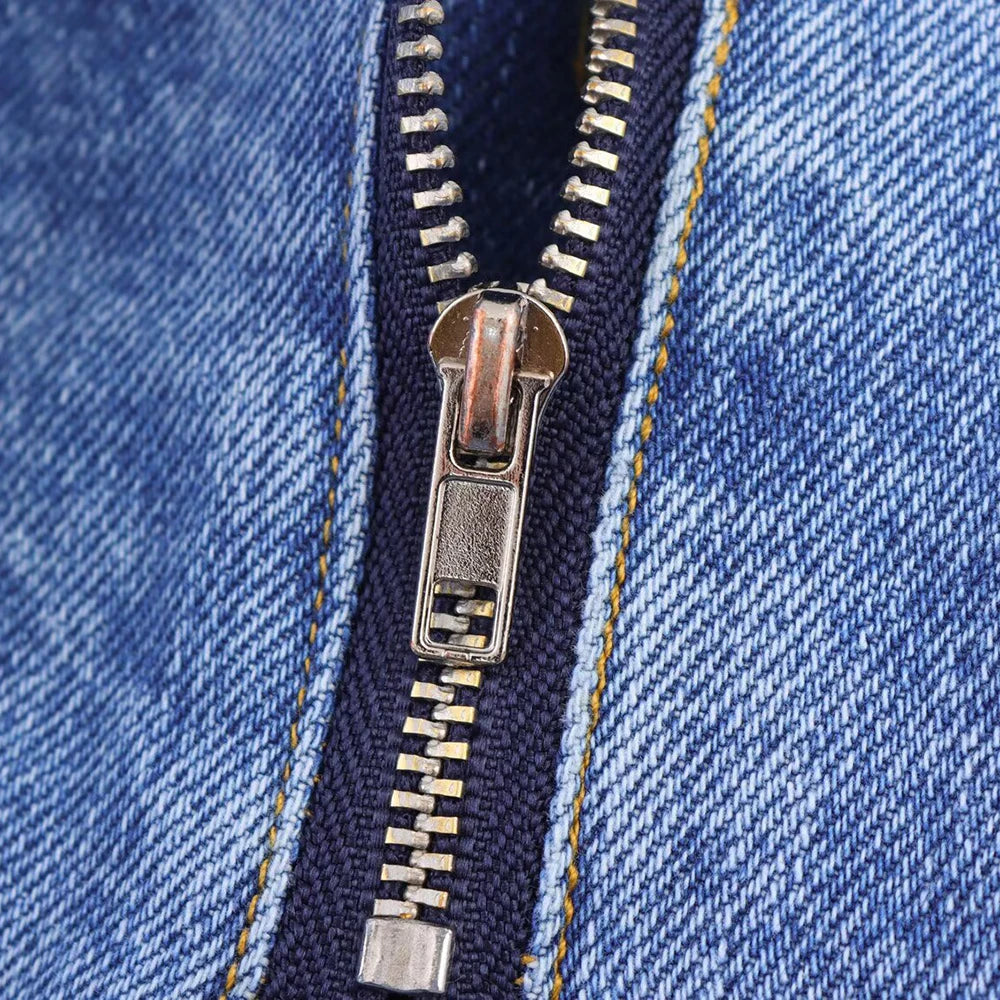 TRAF Women's Short Lapel Denim Shirt + Irregular Fashion Short Skirt Pants Vintage Casual Denim Suit Commuter High Street Suit