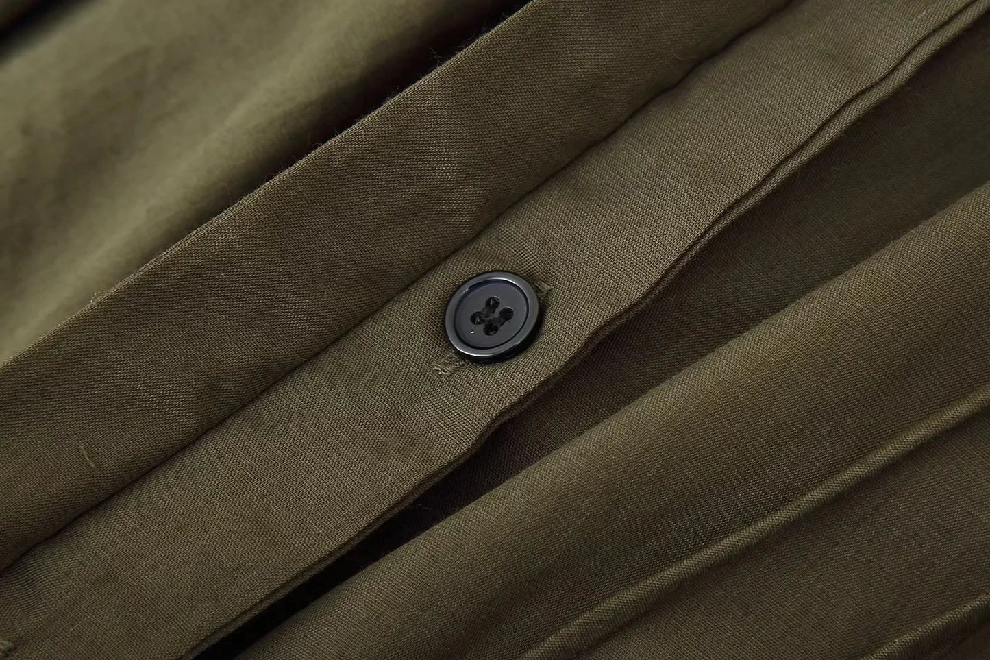 TRAFZA 2025 Spring Summer Vintage Women Dresses Fashion Single Breasted Sashes Draped V Neck Sleeveless Solid Ladies Dresses