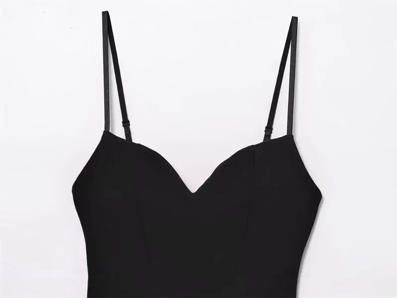 Dresses Summer Women's 2025 New Chic Slim Tube Top Elegant Mini Camisole Women's Dress Street Fashion Youth Holiday Dress
