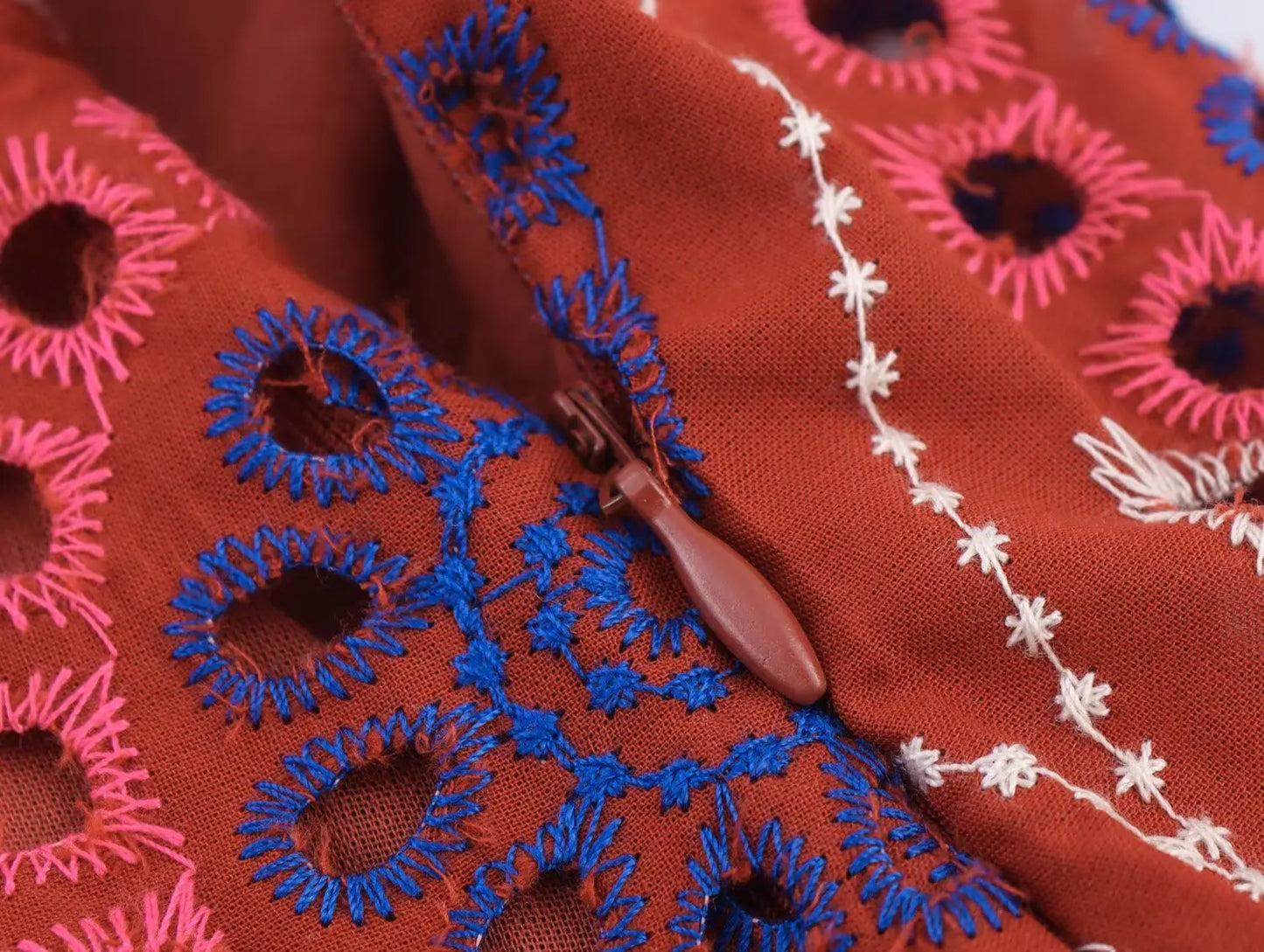 TRAF Women Embroidery Hollow Out Suit 2025 Summer Casual Chic O-Neck Fashion Sleeveless Top Long Skirt Fashion Suit