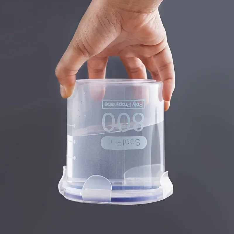 1pc Grain Storage Tank Plastic Grain Storage Box Food Storage Jar Airtight Tank Container Home Kitchen Organizer