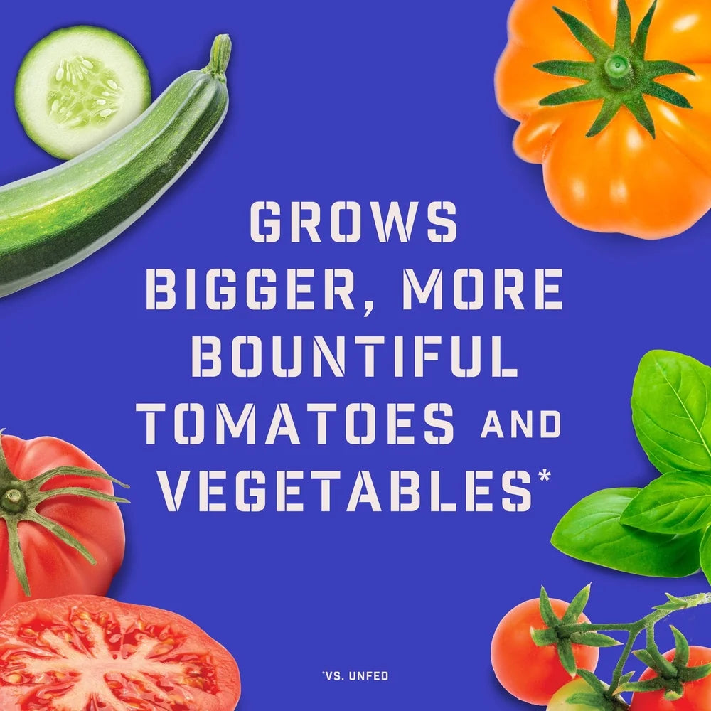Organic Natural Tomato Vegetable Fertilizer 4lb Earthworm Castings Microorganisms Slow Release Plant Food Soil Enhancer Stress