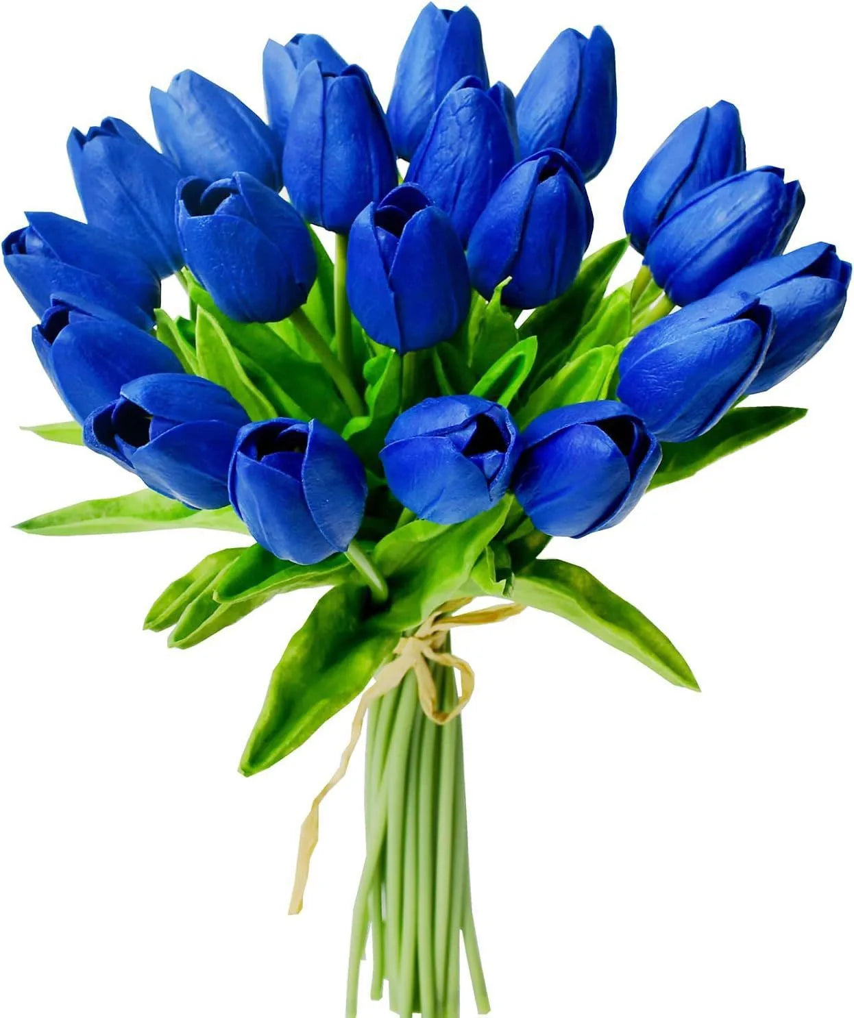10Pcs Artificial Flower Realistic Touch Tulip Scrapbooking Vase Home Decor Wedding Garden Arch Garland  Mother's Day Bouquet diy
