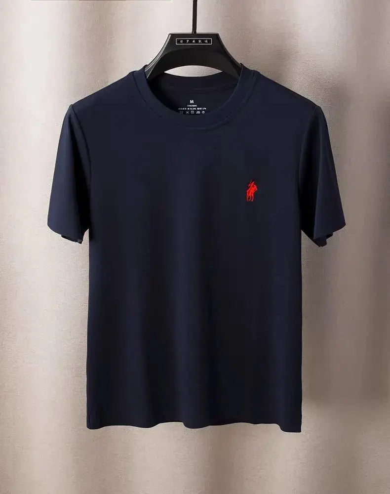 Men's and Women's Short Sleeved T Shirts Printed T Shirts with Fashion Designer Brand Logos Pure Cotton Breathable Round Neck
