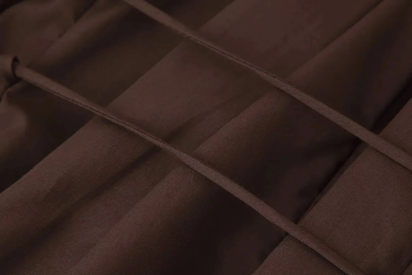 TRAFZA 2025 Spring Summer Vintage Women Dresses Fashion Single Breasted Sashes Draped V Neck Sleeveless Solid Ladies Dresses