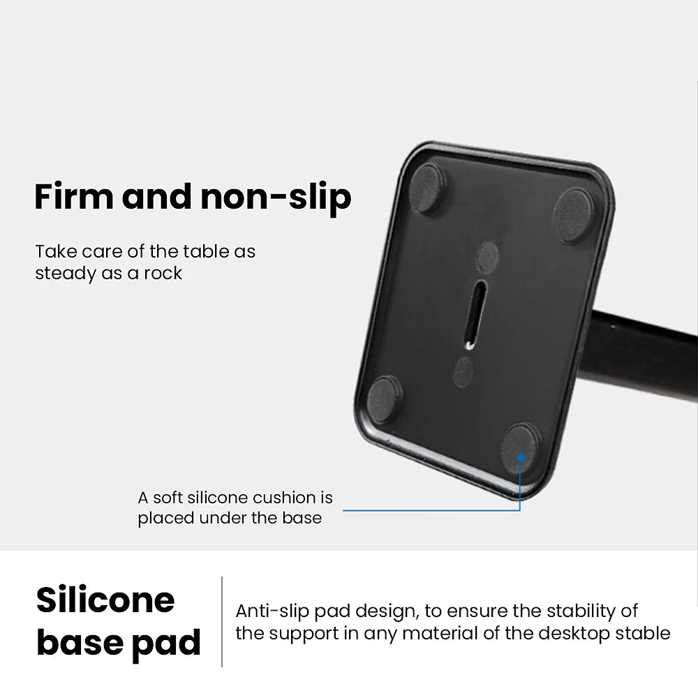 Aluminium Alloy Headphone Stand Holder Space Saving Gaming Headset Stand Rack Desktop Organizer Display Earphone Hanger Bracket