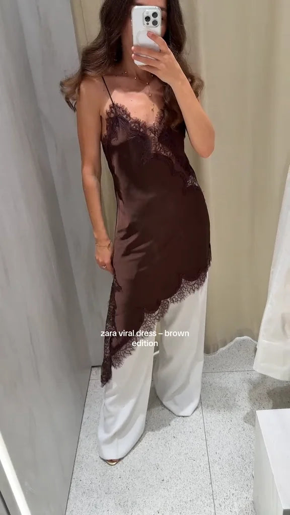 Y2K Sleeveless Backless Women Tank Tops Fashion Summer Lace Satin Patchwork Camisole Vest Chic New Evening Party Lady Top Street