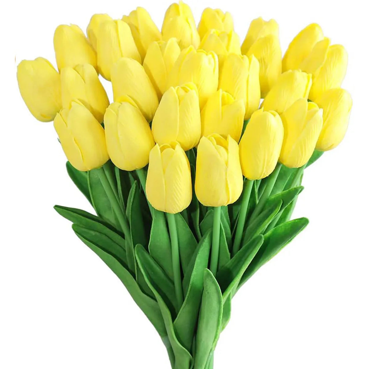 10Pcs Artificial Flower Realistic Touch Tulip Scrapbooking Vase Home Decor Wedding Garden Arch Garland  Mother's Day Bouquet diy