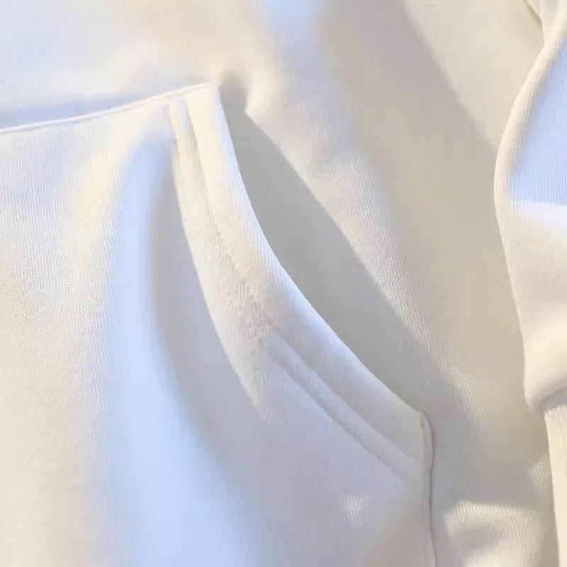 Cute Cat Print Hoodies Women Autumn Winter 2025 New Fashion Street Loose Casual Kangaroo Pouch Sweatshirt Y2K Top kawaii clothes