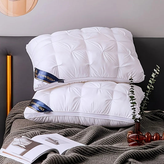 1pc 48x74CM Twisted Pillow  - Hotel Grade Neck Support Pillow Core Designed for Sleep Aid And Home Use