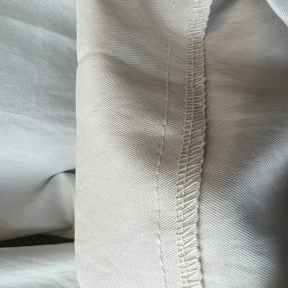 2024 Women Casual Wide Leg High Waist Pants Fashion Clothes Black Brown Pants Female Trousers