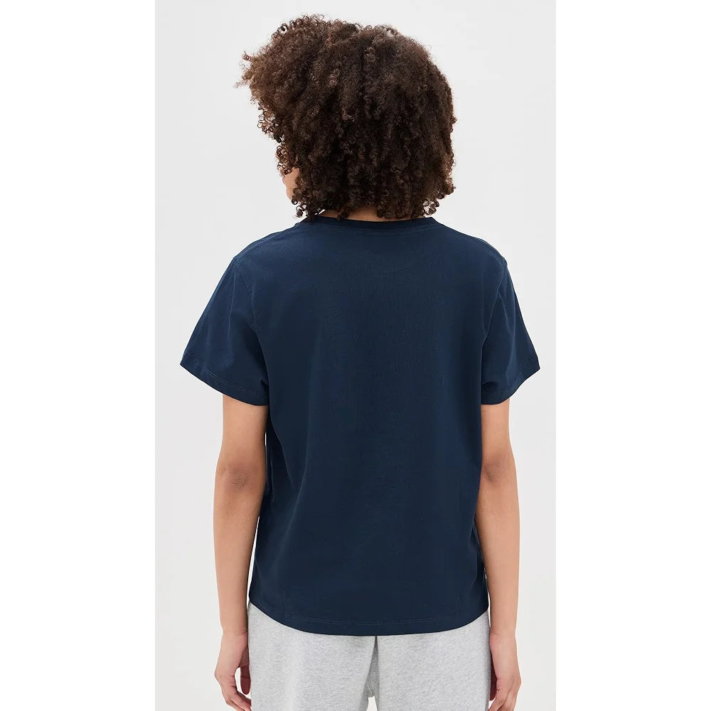 Summer Outdoor Graph Fashion Printed Casual Women's Cotton T-shirts Short Sleeved Comfortable Round Neck Loose Breathable Tops