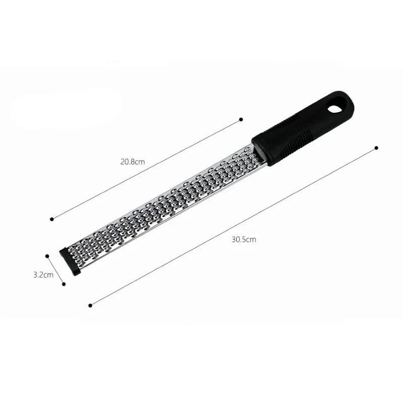 1pc Rectangle Stainless Steel Cheese Grater Tools Chocolate Lemon Zester Fruit Peeler Kitchen Gadgets Helper