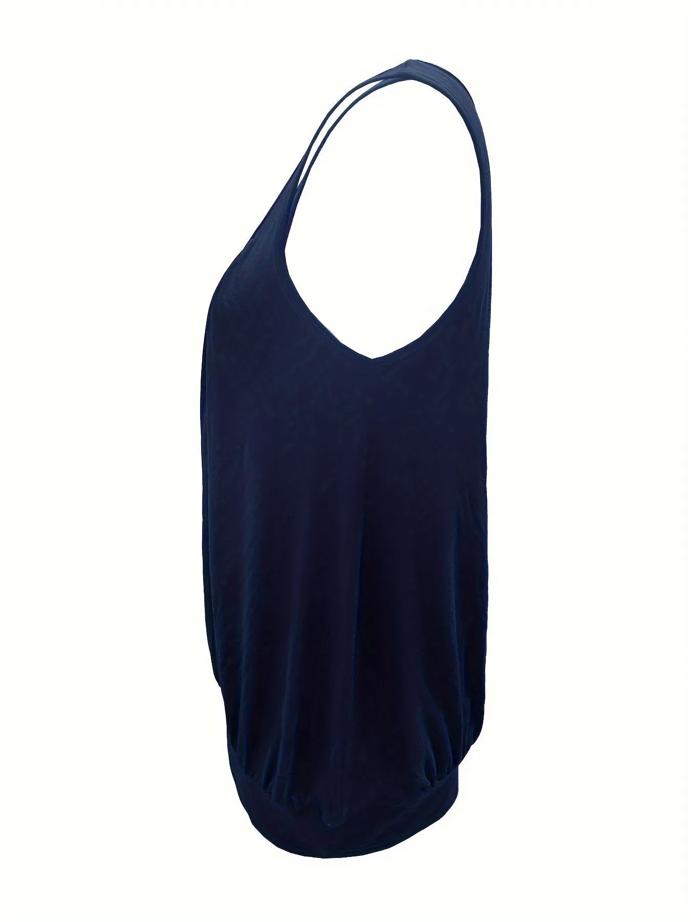 Summer Fashion Casual Simple Solid Color Sleeveless Women's Tank Top