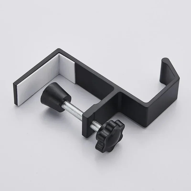 1/2pc Adjustable Desk Edge Hook Gaming Headset Desk Hanger Backpack Storage Hanging Hook Holder Punch-free Home Office Organizer