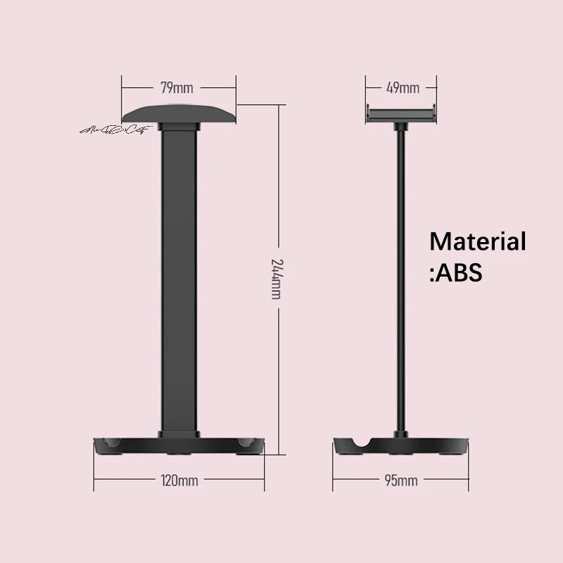 Universal Headphone Stand Portable Gaming Earphone Holder Rack Desktop Organizer Headset Display Bracket For AirPods