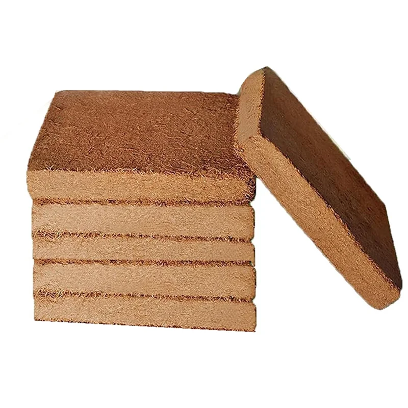 A68P-Organic Coconut Fiber For Plants, Organic Coconut Bricks, Natural Organic Compressed Coconut