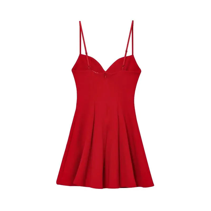 Dresses Summer Women's 2025 New Chic Slim Tube Top Elegant Mini Camisole Women's Dress Street Fashion Youth Holiday Dress