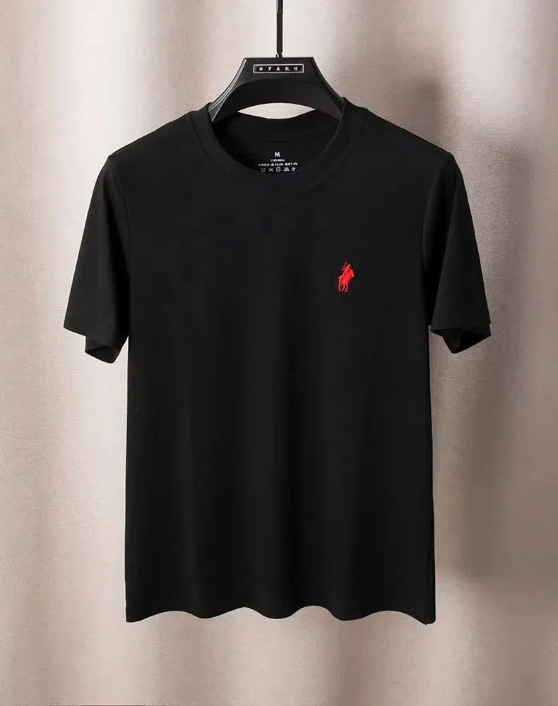 Men's and Women's Short Sleeved T Shirts Printed T Shirts with Fashion Designer Brand Logos Pure Cotton Breathable Round Neck