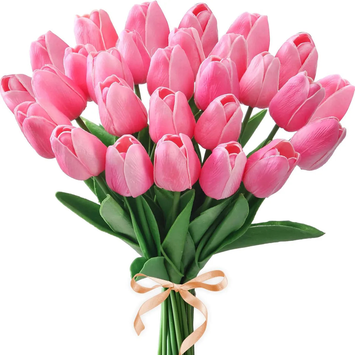 10Pcs Artificial Flower Realistic Touch Tulip Scrapbooking Vase Home Decor Wedding Garden Arch Garland  Mother's Day Bouquet diy