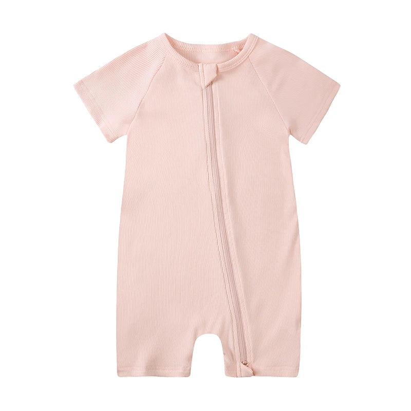 2025 Autumn Newborn Baby Boy Romper Thicken Bamboo Infant Clothes Long Sleeve Ribbed Bodysuit Kid Girl Jumpsuit Sleeper Pajamas