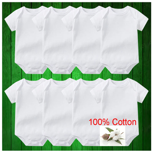 3-7 Pcs 100% Cotton Newborn Baby Bodysuits Infantil Summer Body Toddler Jumpers Romper Onesies Growing Jumpsuit Grows Sleepsuit
