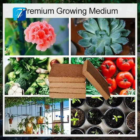 A55F-Organic Coconut Fiber For Plants, Organic Coconut Bricks, Natural Organic Compressed Coconut