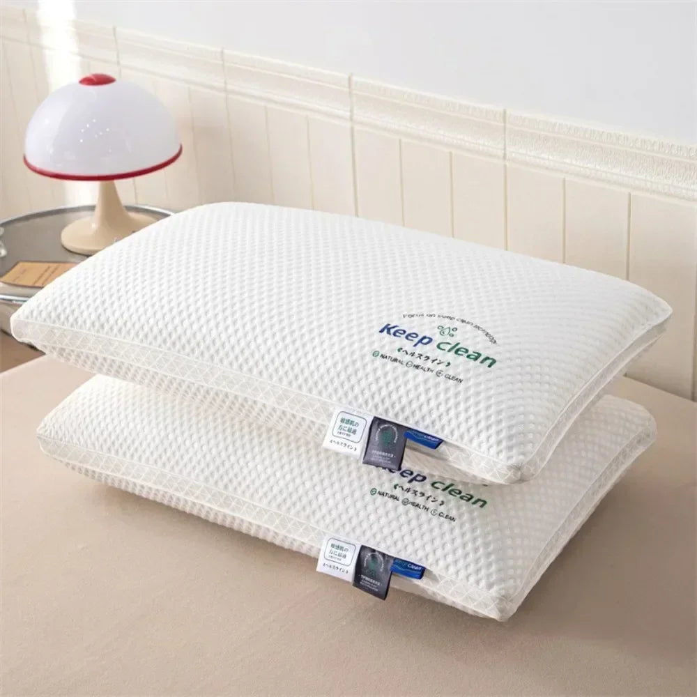 1pc 48x74CM Twisted Pillow  - Hotel Grade Neck Support Pillow Core Designed for Sleep Aid And Home Use