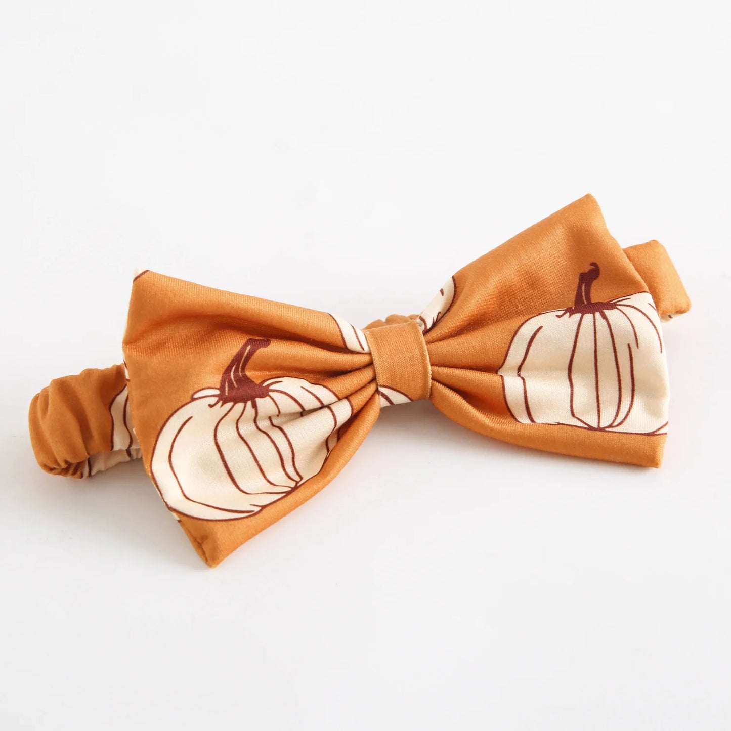 Pumpkin Baby Bodysuits Autumn Infants Cute Onesies Halloween Party Clothing with Headband