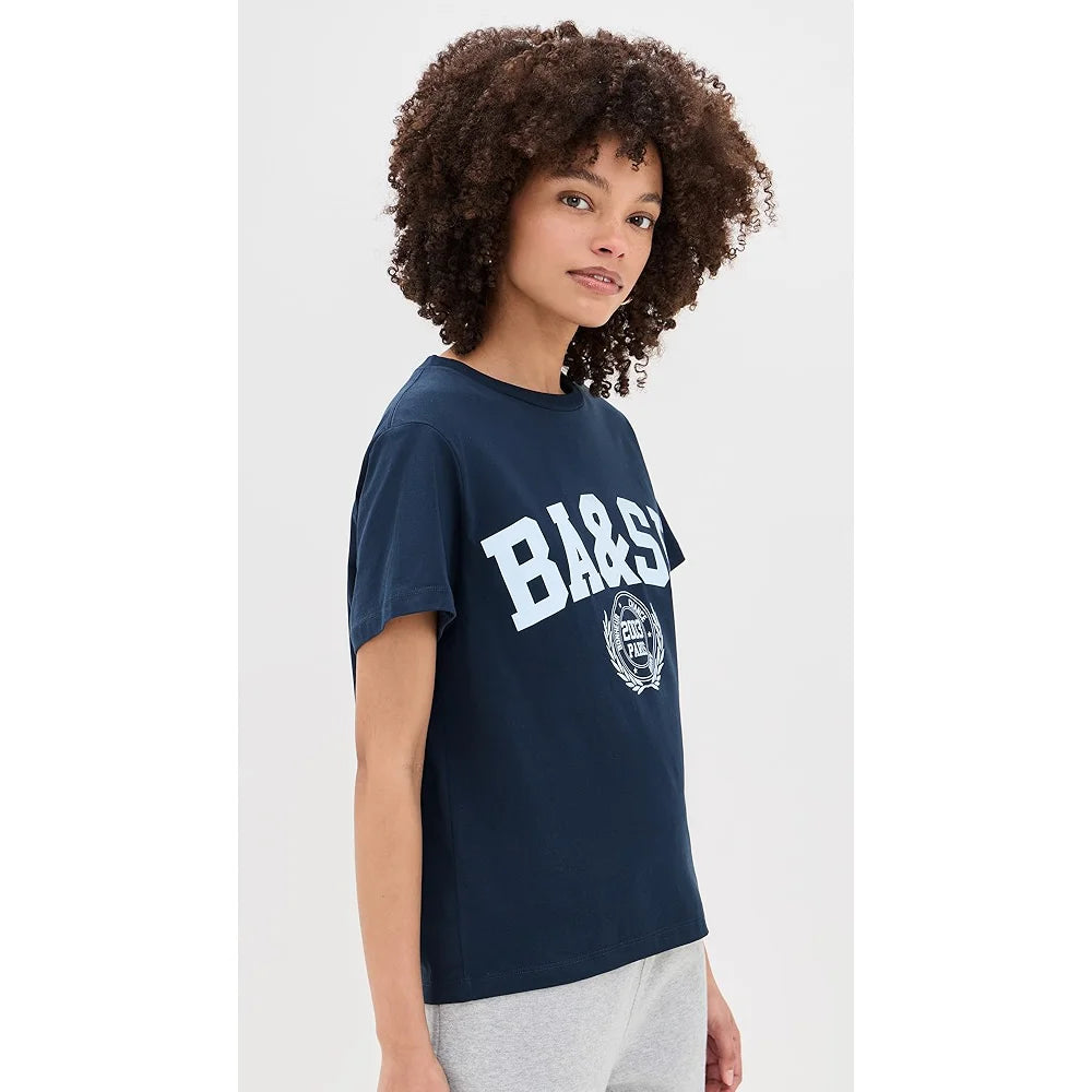 Summer Outdoor Graph Fashion Printed Casual Women's Cotton T-shirts Short Sleeved Comfortable Round Neck Loose Breathable Tops