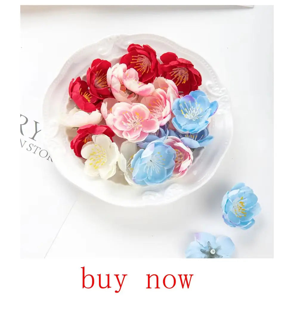 10Pcs Artificial Flower Realistic Touch Tulip Scrapbooking Vase Home Decor Wedding Garden Arch Garland  Mother's Day Bouquet diy