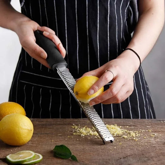 1pc Rectangle Stainless Steel Cheese Grater Tools Chocolate Lemon Zester Fruit Peeler Kitchen Gadgets Helper