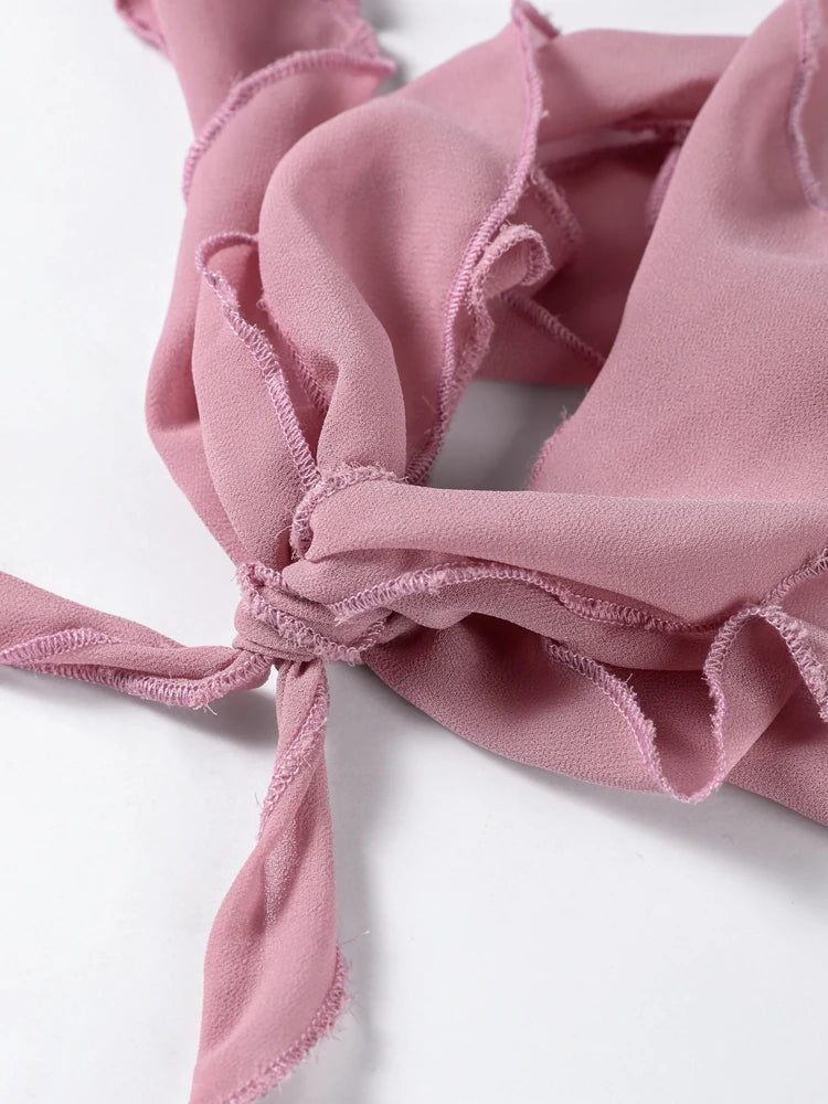 Halter Sequin Mini Dresses Sexy Sleeveless Backless Women Party Gown Fashion Solid Color Shiny Hanging Neck Beach Short Dresses