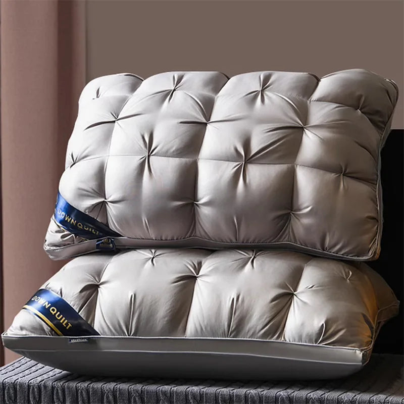1pc 48x74CM Twisted Pillow  - Hotel Grade Neck Support Pillow Core Designed for Sleep Aid And Home Use