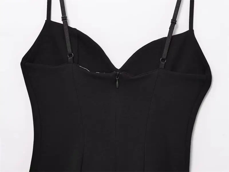 Dresses Summer Women's 2025 New Chic Slim Tube Top Elegant Mini Camisole Women's Dress Street Fashion Youth Holiday Dress