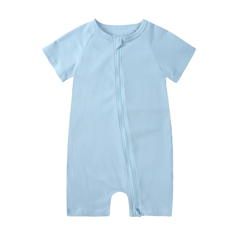 2025 Autumn Newborn Baby Boy Romper Thicken Bamboo Infant Clothes Long Sleeve Ribbed Bodysuit Kid Girl Jumpsuit Sleeper Pajamas