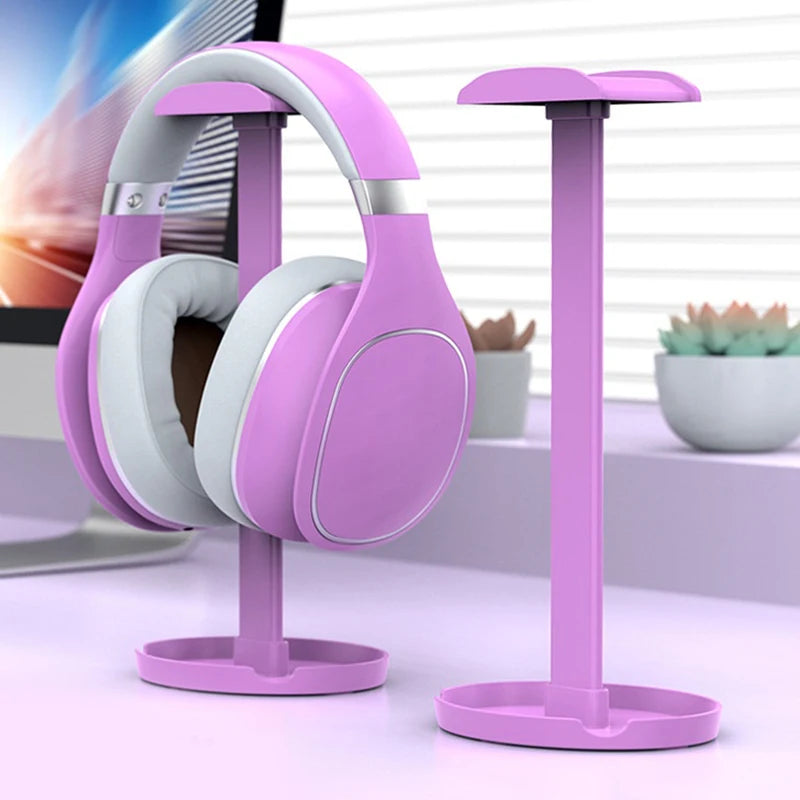 Universal Headphone Stand Portable Gaming Earphone Holder Rack Desktop Organizer Headset Display Bracket For AirPods
