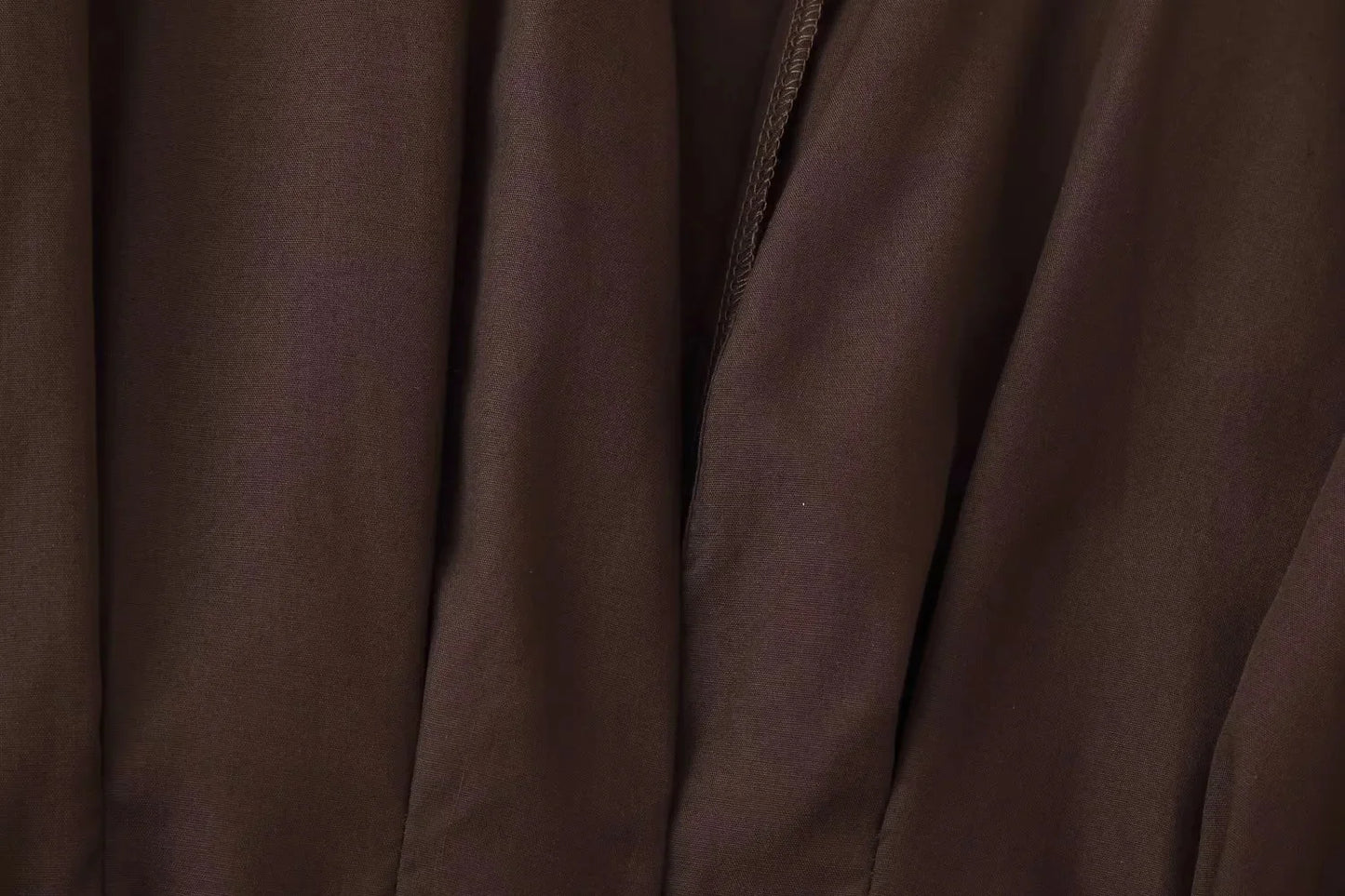 TRAFZA 2025 Spring Summer Vintage Women Dresses Fashion Single Breasted Sashes Draped V Neck Sleeveless Solid Ladies Dresses